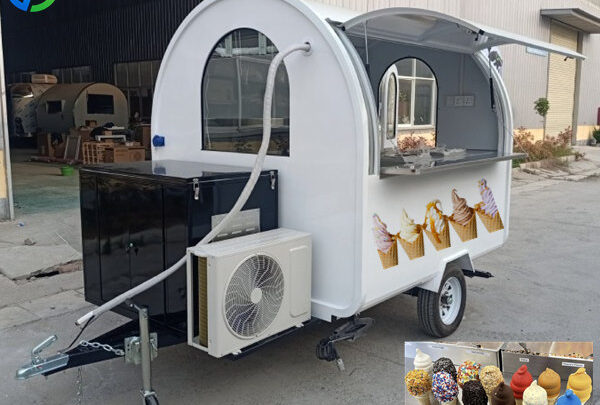 soft serve ice cream trailer for sale in the usa