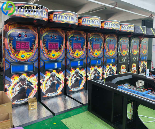 supplier of coin operated arcade punching machine