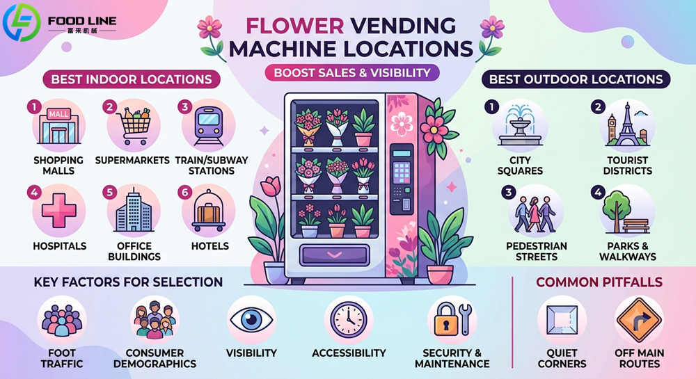 best flower vending machine location
