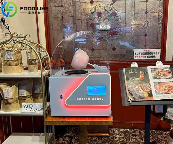 commercial countertop cotton candy machine