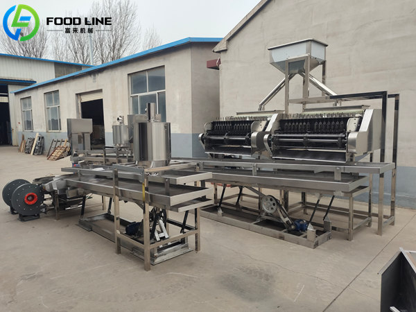 fully automatic shelling machine for cashew nuts