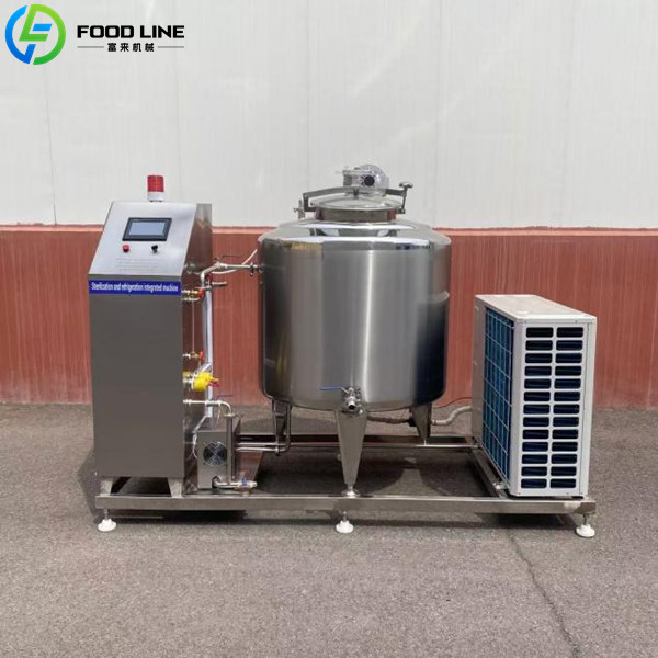 pasteurization fermentation refrigeration integrated tank