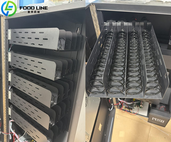 Internal spring rotation coils of electronic cigarette vending machine Internal spring rotation coils of electronic cigarette vending machine