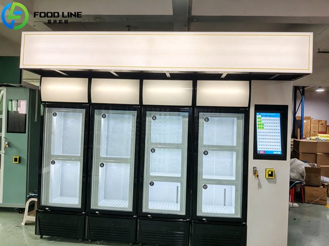 10 compartment flower bouquet vending machine for sale in romania