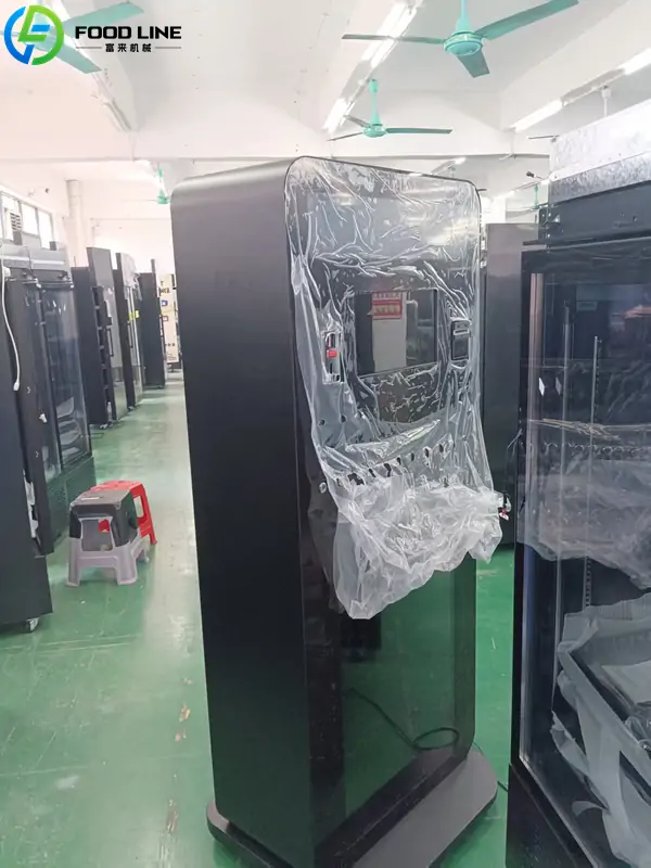 7 Units of 10-Nozzle Cologne Spraying Vending Machine for Sale in Chile 10 nozzle freestanding cologne spraying vending machine for sale