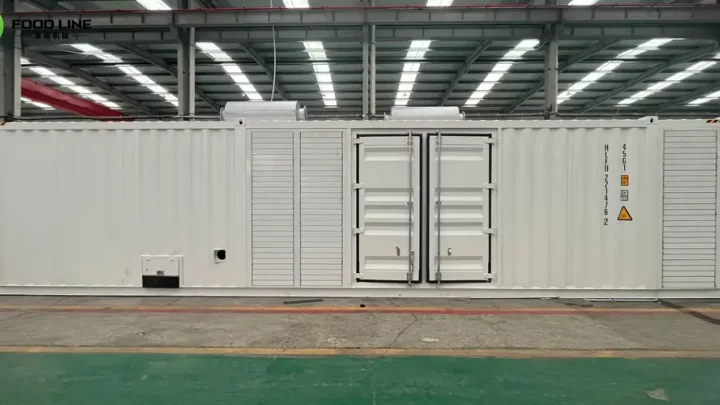 1000kw containerized natural gas generator set for sale