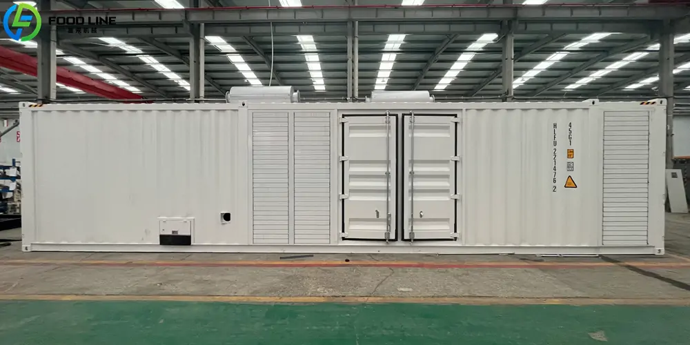 1000kw containerized natural gas generator set for sale
