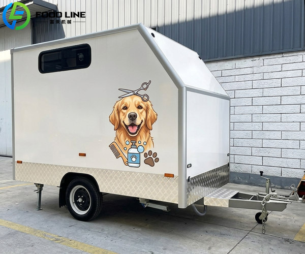 3 meter dog wash trailer for sale