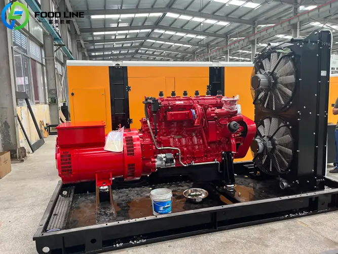 eco friendly 300kw gas gen set
