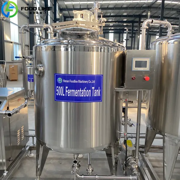 stainless steel 500l fermentation tank