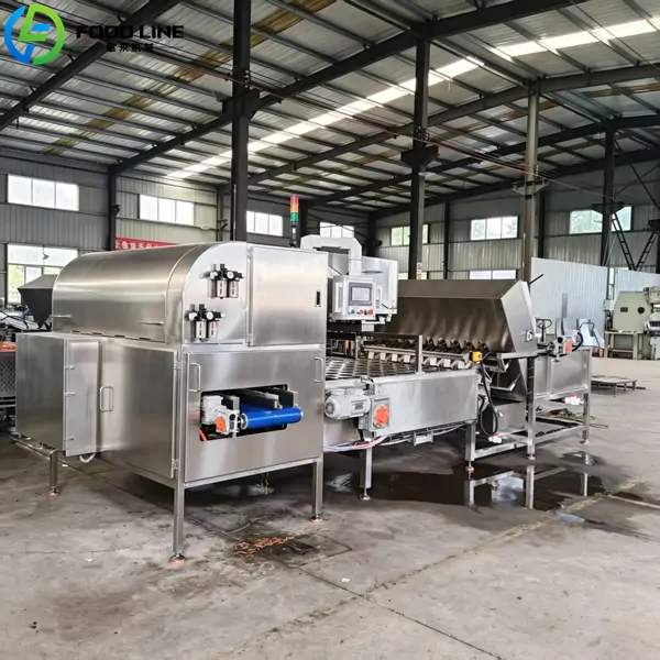 8 station peeling and coring machine