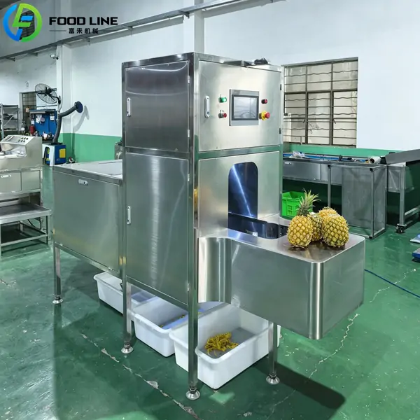 automatic pineapple peeling machine for industrial use