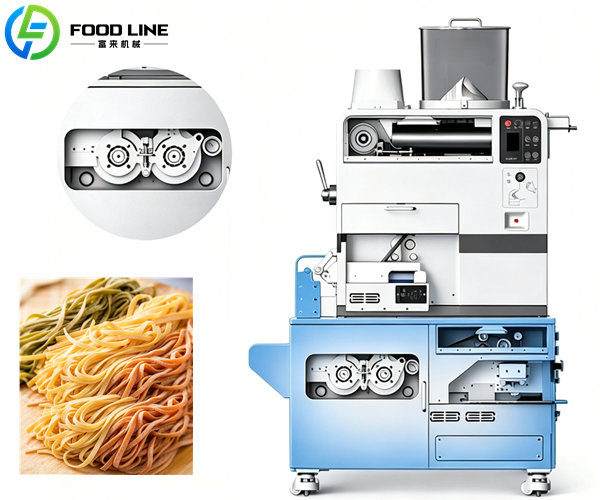 commercial automatic noodle machine with multi roller pressing