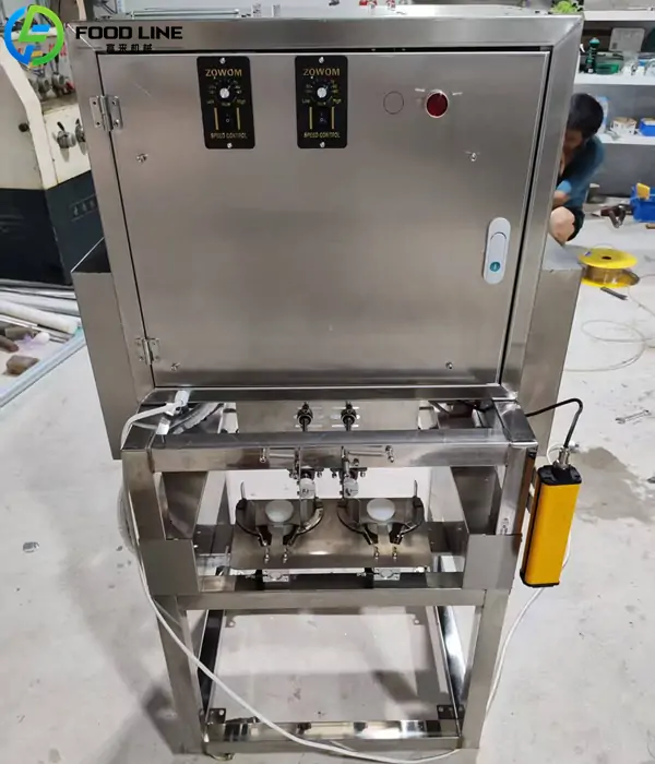 industrial apple peeling and slicing machine