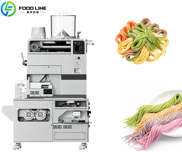 smart fresh noodle machine with multi stage sheeting